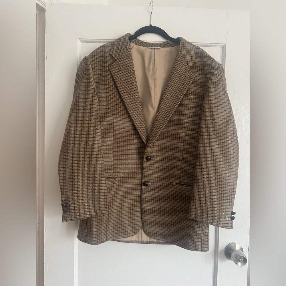 Oversized Plaid Durban Blazer